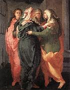 Jacopo Pontormo Visitation oil